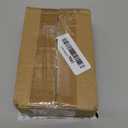 EATAKWARD 12 PCS Door Strike Plate, Matte Black Deadbolt Strike Plate (Rounded Corners with Screws)