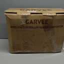 GarveeHome Queen Heated Comforter Electric Blanket, 90"*90" Waffle Weave Heating Blanket with Wireless LCD Controller, 6 Heat Levels & 2-10H Time Settings, UL Certified, Grey