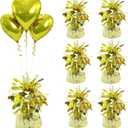 Balloon Weights Are Perfect for Parties, Birthdays, and Weddings. Each Pack Includes 6PCS Durable Weights That Easily Decorate Balloons and Elevate Any Celebration. (Light Gold 6PCS)