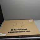 BestOffice Computer Desk,Home Office Desk, Modern Simple Style for Home Office Study Writing (Brown, 35,4*22,4*2,4 inch )