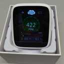 CO2 Monitor Carbon Dioxide Detector, 5-in-1 Indoor Air Quality Monitor, Portable CO2 Tester with Alarm, Tester for Carbon Dioxide, Temperature & Humidity, CO2 Sensor for Grow Tents, Bedroom, Home