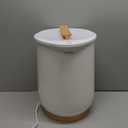 SereneLife Bucket Towel Warmers, White Large Towel Warmer for Spa and Bathroom, Luxury Towel Heater Gifts for Him & Her, Auto Shut-Off, Fits 2 large, Blankets, Bathrobes, PJ's