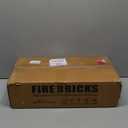 Fire Bricks, Woodstove Firebricks, High Temperature Resistant Clay Firebricks for Wood Stoves, Fireplaces, Pizza Ovens and BBQ Smokers, Size 9" X 4-1/2" X 1-1/4", Pack of 12, Red Color