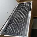 4ft Firewood Rack, Wood Stacker Firewood Outdoor, Black Metal, 1000 lbs Capacity, Indoor Decorative Wood Holder for Woodshed, Storeroom, Patio, Basement (Ellipticalhole)