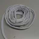 Wedge-Shape Window Weather Stripping Door Frame Seal Strip 196” White,Upgrade Black Foam,Soundproofing,Draft Stopper,Winter Insulation,Noise Blocker, Gap Filler for Exterior Front Door Side