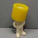 Dotlite White Elephant Gifts Table Lamp, Funny Creative Shy Boy Bedside Night Light Sense of Humor Gag Gift for Adults Women Wife Girlfriend Birthday Valentine Day Home Decorations (Yellow)