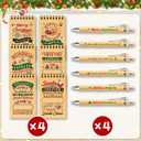 Fancy Land 48 Pcs Christmas Ballpoint Pen and Spiral Notepads Set Mini North Pole Notebooks Holiday Pens for Xmas Party Stocking Fillers Classroom Gifts Prizes