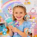 DIY Magic Craft Kit, Sticker Decorated Balloons Toy for Kids, Air Pump Fun with Balloon Monster Pals, DIY Hands-On Arts and Crafts Activity, Crafts for Kids 4-8, Birthday Gifts for Girls Boys