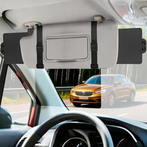 Sun Visor Extender for Car, Visor Extender Sun Blocker, Sun Visor Extension with Anti-Glare Lens Blocks UV & Sunlight, Adjustable Car Sun Visor for Safe Driving (Pack of 1)