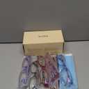 Gaoye 1.5 Reading Glasses for Women, 6 pack Fashion Readers for Women Spring Hinge Eye Glasses, Blue Light Reading Glasses (*C1 Mix Color)