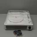 Vinyl Record Player with Speaker Vintage Turntable for Vinyl Records, Belt-Driven Turntable Support 3-Speed, Wireless Playback, Headphone, AUX-in, RCA Line LP Vinyl Players for Sound Enjoyment White