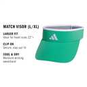 Adidas Women's Visor  Match Athletic Clip-On Sun Hat for Sport & Training (Green)