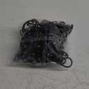 Skytened 60PCS 4inch Black Ball Bungee Cords, Heavy Duty Outdoor Bungee Cord with Balls, Tarp Tie Down Bungee Balls for Shelter, Camping, Cargo,Tent Poles UV Resistant