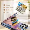 Petitian for iPhone 11 Pro Max Wallet Case - Women Girls Cute Girly Aesthetic Unique Design Leather Credit Card Holder Cardholder Stand Wristband for iPhone 11 Pro Max, Cat Paw