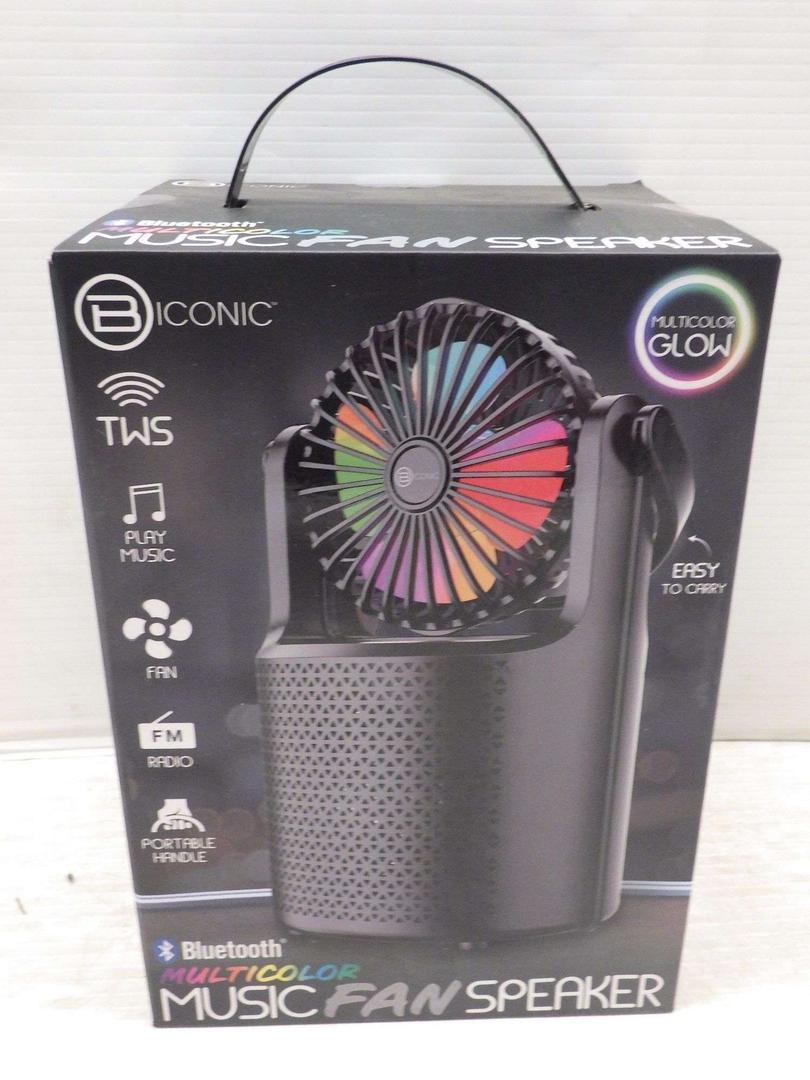 Multicolor. Music Fan Speaker