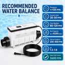 IC40 Replacement Salt Chlorine Cell for Pools, Compatible with Pentair IntelliChlor Systems, Replaces EC-520555/520555, Self-Cleaning, 2" Union, Up to 40,000 Gallon In-Ground Pools