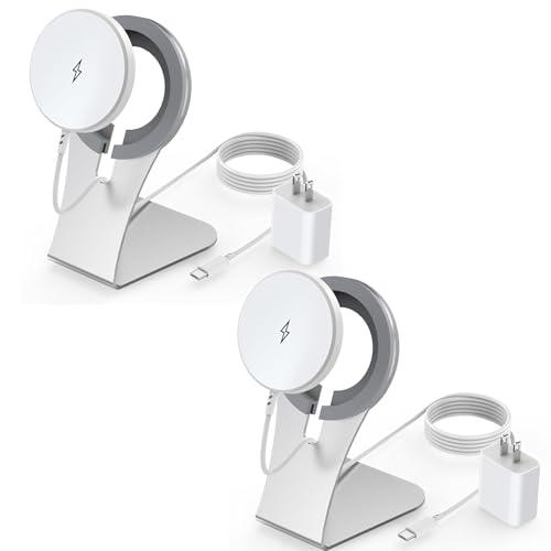 [Apple MFi Certified]6FT Magnetic Wireless Charger with stand,15W Magsafe Wireless Fast charging Pad for iPhone Air/17 Pro Max/16 Pro Max/16 Plus/15 Pro Max/AirPods Pro 3/Pro 2,iPhone Magnetic Charger