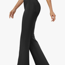 Womens Bootcut Dress Pants Business Casual Work Pants with Pockets High Waist Stretchy Trousers Pull On Office Slacks, Large