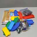 My First Speed Racing Assembly Track Builder Toy Playset - Starter Kit with 6 Diecast Cars, Accessories for Kids