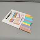 Vitoler 10Pcs Aesthetic Highlighters, Chisel Tip Marker Pens,Assorted Color Candy Highlighters,No Bleed Bible Highlighter,Cute Pastel Highlighter for Journaling Planner Notes School Supplies