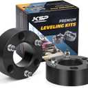 KSP 3" Front Leveling Kits for Silverado 1500 2WD/4WD 2007-2026, Sierra 2WD/4WD 2007-2026, 3 Inch Suspension Strut Spacers Lift Kits for Pickup with 6 Lug