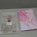 Fintie Sleeve Case for 14" ASUS Chromebook Flip C433TA / ASUS Chromebook C425 / Lenovo Yoga Slim 7 14IIL05 / Dell Latitude 7410 7420 - Premium PU Leather Portfolio Book Cover, Glittering Marble