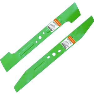 SummerCool 21" Mower Blades AB2102D Replace for EGO LM2130,LM2130SP,LM2156SP,LM2135SP,LM2150SP Mower Parts,21 Inch Dual Lawnmower Blades,Green