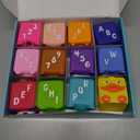 Soft Baby Blocks  Stacking & Building Toys for Babies and Toddlers  12 No Hole Squeeze Animals Blocks  Sensory Teething Toys for Infant 6 Months+