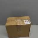 qiqee 100Packs Mini Size Paper Gift Bags with Handles Bulk 4.5"×2.5"×6" Brown Gift Bags Multiple Uses