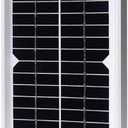 5W-Solar-Battery-Trickle-Charger-Maintainer 12V-Solar-Panel -Charger Waterproof Built-in Blocking Diode Small Solar Panels for Car, Automotive, Motorcycle, Boat, Marine, RV,Trailer, Truck, etc.