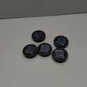 5 Pack Replacement Solar Light Parts(Top Size 2.76 Inches, Bottom Size 2.36 Inches),7 Lumens Warm White LED Waterproof