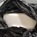 Bedluxe Wedge Pillow, 10 inch Bed Wedge Pillow for Headboard, Pillow Wedge for Acid Reflux Relief, Sleeping, Back Pain Relief, Snoring, Triangle Pillow Wedge, White/Grey