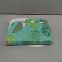 BLUE PANDA Treat Boxes - 24-Pack Paper Party Favor Boxes, Tropical Floral Design for Birthdays and Events, 6 x 3 x 3 inches
