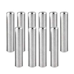 10 PCS M10x80mm Dowel Pins 304 Stainless Steel Cylindrical Pin Pegs Support Shelves Fasten Elements GB119 Fixed Pin Shaft