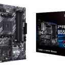 ASUS Prime B550M-A WiFi II AMD Micro ATX Motherboard with PCIe 4.0, WiFi 6, ECC Memory, HDMI 2.1, RGB Header