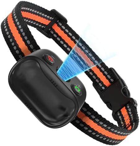 Ultrasonic Anti-Bark Dog Collar, 2 Modes, Rechargeable, for All Breeds Small Medium Large Dogs, No Shock, Painless