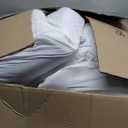 ELEMUSE 4 Inch Gel Memory Foam Mattress Topper King Size Pressure-Relieving Mattress Topper for Back Pain,Non-Slip Design with Removable & Washable Cover, CertiPUR-US (White)