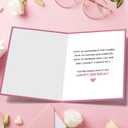 4 x OJsensai Happy 50th Birthday Card Gifts Decoration for Women Her，5x7inch | 50 Year Old Birthday Card for Mom Wife Grandma Nana，Heartfelt Inside MessageIdea，Idea for Party Decoration and Celebration, 8 x 5.3 inches / 20.5 x 13.5 cm