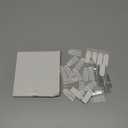 Neon Rope Light Clips Mounting - 24 Pcs Clear Waterproof LED Strip Clip Brackets - Adhesive Wall Mount Holder for Govee and Other Neon LED Lights Strips