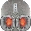 Medcursor Foot Massager with Heat  Shiatsu Deep Kneading, Delivers Relief for Tired Muscles and Plantar, MultiLevel Settings & Adjustable Intensity for Home or Office Use, Gifts for Women Mom