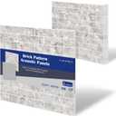 3 Pack Acoustic Wall Panels 72x48 Inches Acoustical Wall Panels Decorative Sound Absorbing Panels for Studios, Offices, Theaters, Adhesive