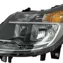 SAILIN Replacement Driver Left Side Headlight Headlamp with DRL Assemble Complete for RAM Promaster 1500 2500 3500 from 2010-2022