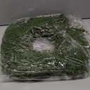 Gandeer Christmas Placemats Set of 6 Round Greenery Place Mats Xmas Circular Artificial Wreath Dining Table Decor Winter Fake Plants Branches Mats for Kitchen Accessories (Cedar)