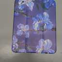 DJ&RPPQ Case for iPad (A16) 11th Generation 11-inch 2025, iPad 10th Generation 10.9-inch 2022, with Pencil Holder-[Auto Wake/Sleep] Slim Folding Stand Cover with Soft TPU Back Cover -Flower