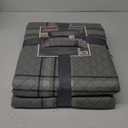 Coleman Gregory Plaid Quilt - Gray