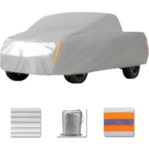 Pickup Truck Cover Universal All Weather Heavy Outdoor Replacement for Pickup Truck up to 250 L x 80 W x 65 H Inch