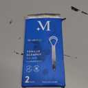 Mouthology Tongue Scraper for Adults (2 Pack), Reduce Bad Breath, Metal Tongue Scraper, Tongue Cleaner, Tongue Scraper, Stainless Steel Tongue Scraper, Tongue Cleaner for Adults, Tongue Scrubber