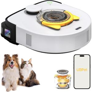 Robot Vacuum Cleaner, 22,000Pa Ultra-Strong Suction - Automatic Robot Vacuum for Pet Hair & Carpets, Tangle-Free Cleaning, Smart Mapping with LiDAR Navigation, App Controlled Vacuum Robot
