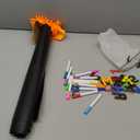 2 Pcs Magnetic Chalkboard Contact Paper for Wall 40"x18" Self Adhesive Magnetic Blackboard Sticker with 53 Magnet Letter for Kids, Black Chalk Board Wallpaper Roll Magnet Bulletin Board