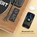 Bluetooth Record Player with Speakers,Turntable for Vinyl Records